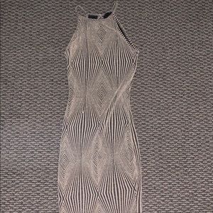 SO FLATTERING!! Bodycon dress with high neck